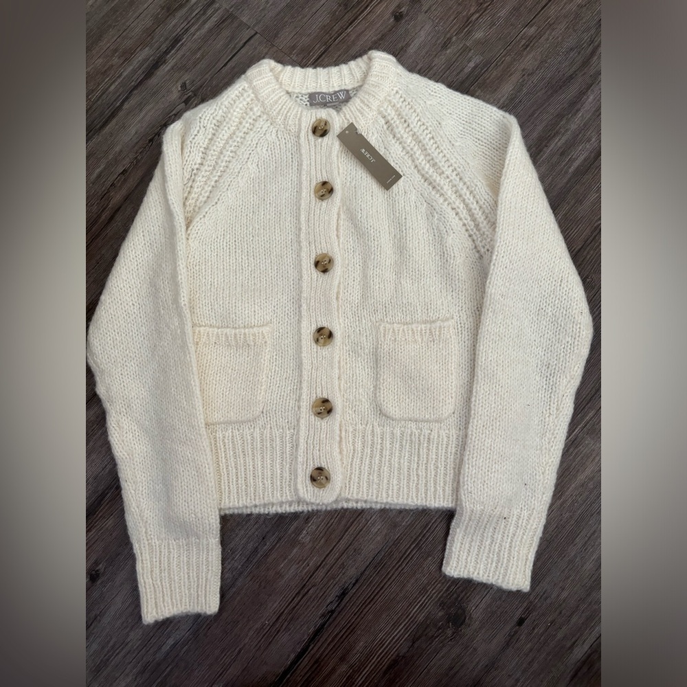 J. Crew Raglan Cardigan Sweater - Picture 3 of 3